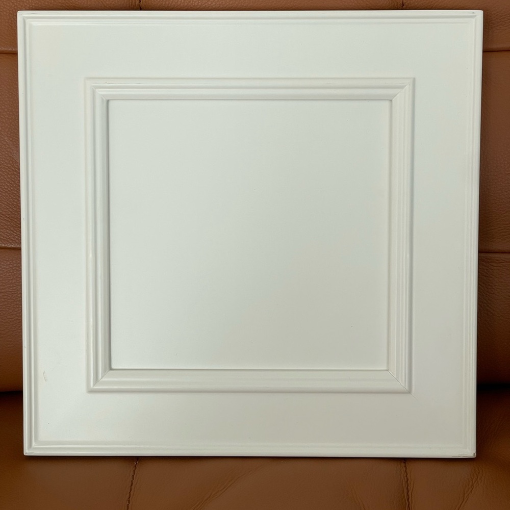 White Drawer Front Panel